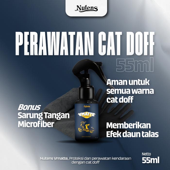 Gambar Nutens Vmatte - Perawatan Cat Doff Motor dan Mobil - 55ml dari Nutens undefined Tokopedia
