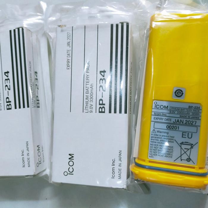 Jual Battery BP-234 For Emergency GMDSS ICOM - Jakarta Utara ...
