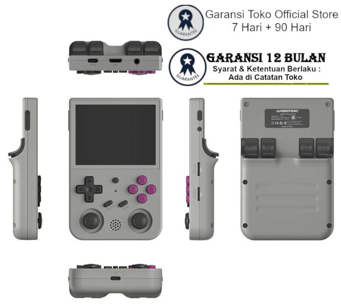 Gambar Anbernic RG353V Handheld Retro Gaming Console GameBoy Emulator - Gray, 64GB dari ANBERNIC Official Store undefined Tokopedia
