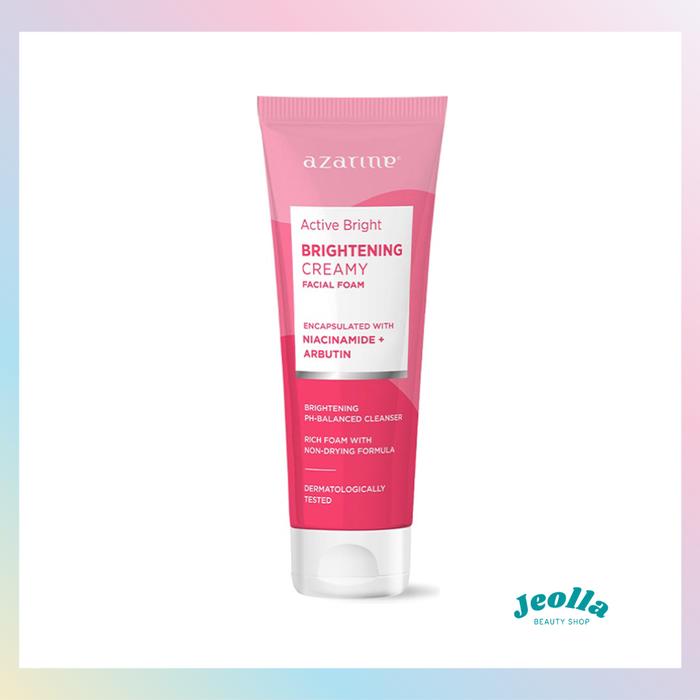 Gambar AZARINE Active Bright (Brightening Facial Foam, Night Day Moisturizer) - Act. FacialFoam, (Activ-Azarine) dari Jeolla Shop undefined Tokopedia