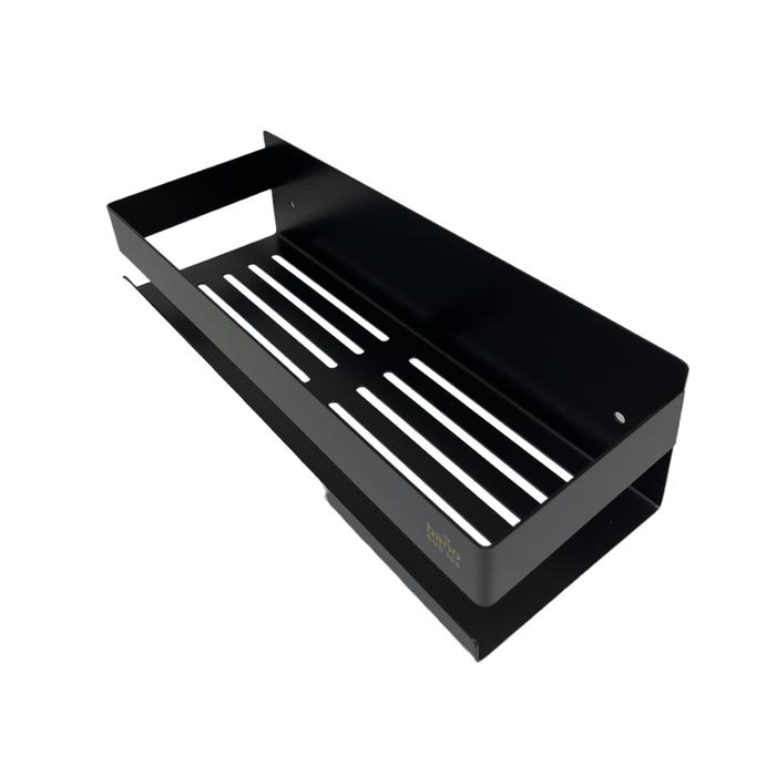 Gambar RAK SHAMPOO SABUN BOTOL KAMAR MANDI STAINLESS 304 BRS 619 - Black dari Juara Home Aksesoris undefined Tokopedia