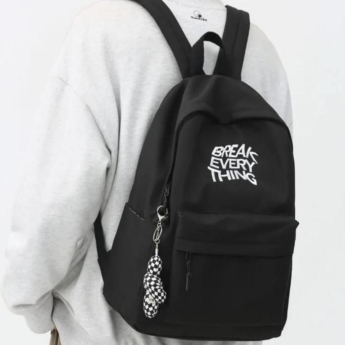 Gambar NEW !! ANR-Tas Ransel Sekolah Break Everything - Hitam dari Muchi_Store undefined Tokopedia