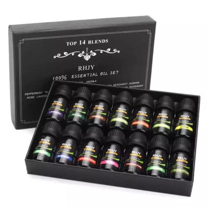 Gambar Essential Oil 14 IN 1 / Aromatherapy / Aroma Terapi / Minyak Esal / - RH - 14 dari livegizmo undefined Tokopedia