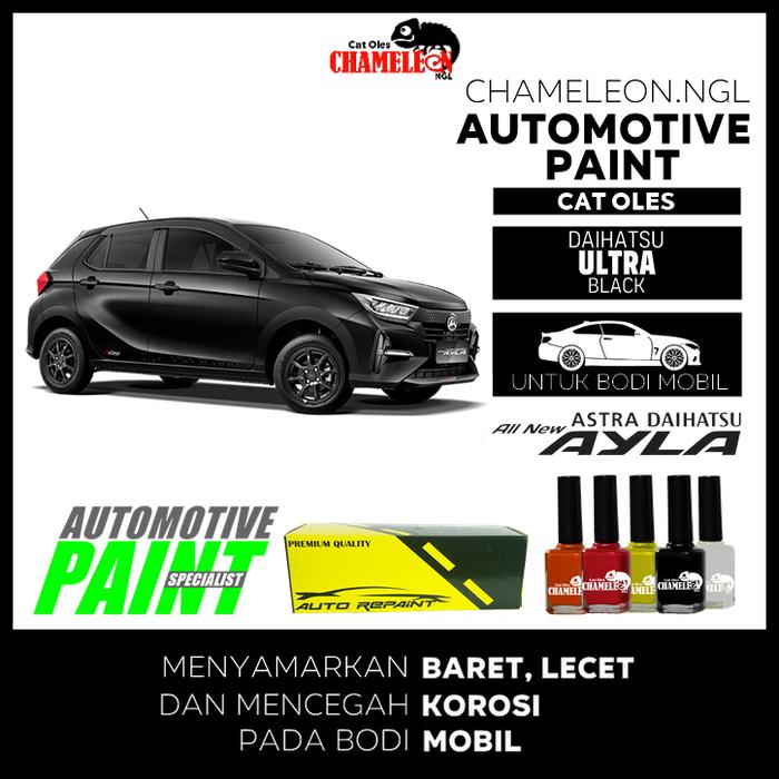 Gambar Cat Oles Daihatsu All New Ayla Automotive Paint CHAMELEON NGL - Ultra Black dari Auto Repaint Shop undefined Tokopedia
