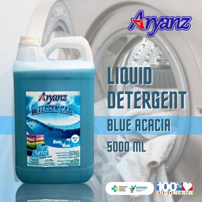 Gambar Sabun Laundry 5 Liter Cair Deterjen / Detergent Wangi / Detergen - Biru Akasia dari Fleece Laundry undefined Tokopedia