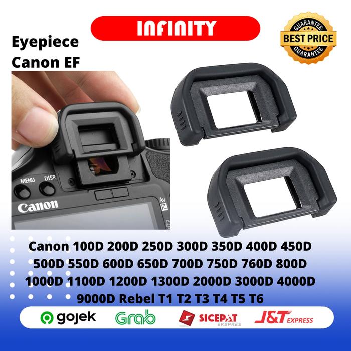 10 œilletons Caoutchouc Pour Viseur Canon EF – Remplacement Original, Pour 77D, 200D, 600D, 800D… – Spécial Lunettes