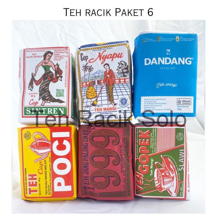 Es Teh Racik Jual Teh Racik Paket 6 teh khas solo - Kota Surakarta - TEH RACIK SOLO ...