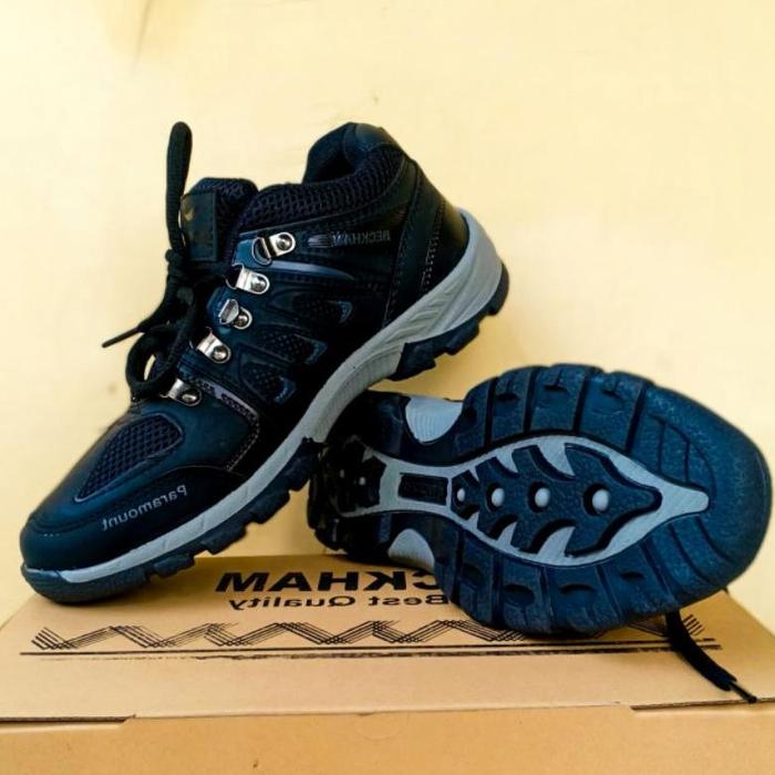 Gambar Sepatu HIKING PRIA & WANITA Sepatu GUNUNG // SNEAKERS PARAMONT - Hitam, 38 dari meronastore undefined Tokopedia