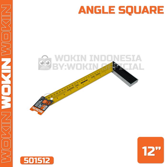 Gambar Angle Square / Penggaris Siku L Wokin - 300mm,12inch dari Wokin Indonesia undefined Tokopedia
