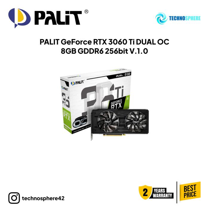 Palit GeForce RTX 3060 Ti Dual まどお OC V1 8GB LHR版 NE6306TS19P2 