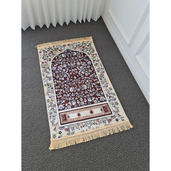 Gambar Sajadah Masjid Busa Jumbo Tebal Premium Empuk Part 2 - Rumbai Sakinah dari Jualannya Neng undefined Tokopedia