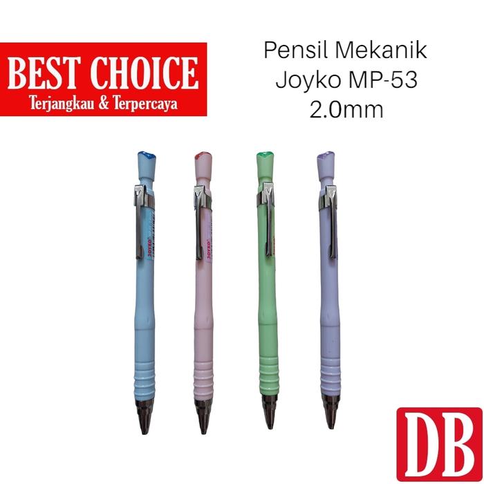 Gambar Pensil Mekanik / Mechanical Pencil Joyko MP-53 2.0mm dari Dwi Bhakti Stationery undefined Tokopedia