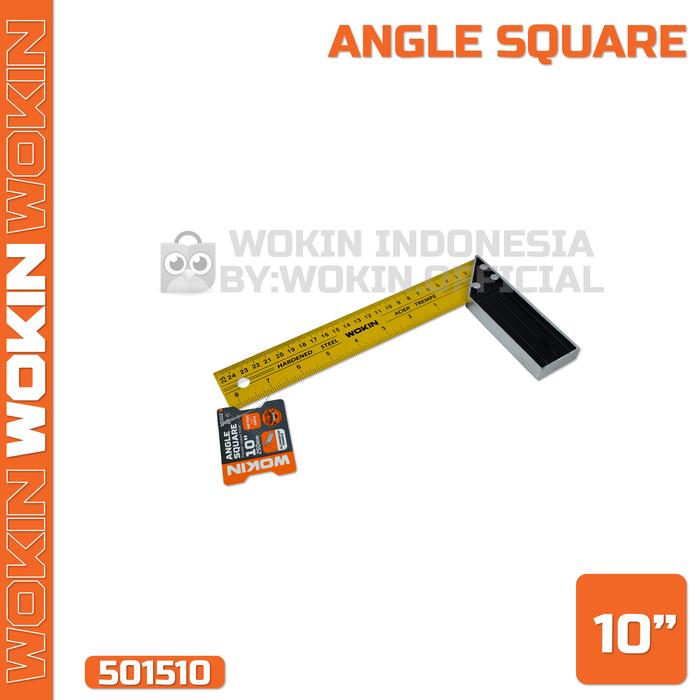 Gambar Angle Square / Penggaris Siku L Wokin - 250mm,10inch dari Wokin Indonesia undefined Tokopedia