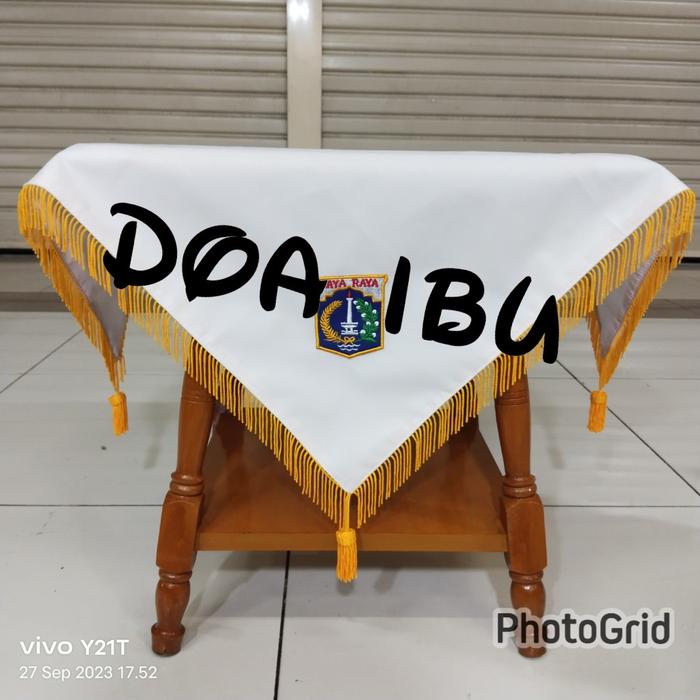 Jual alas baki upacara bendera logo JAYA RAYA pake rumbai - Jakarta ...