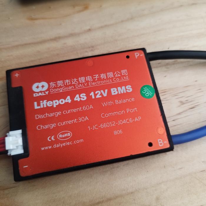 DALY BMS lithium Lifepo4 4S 12V 60A 100A Battery Charger Management - 100A