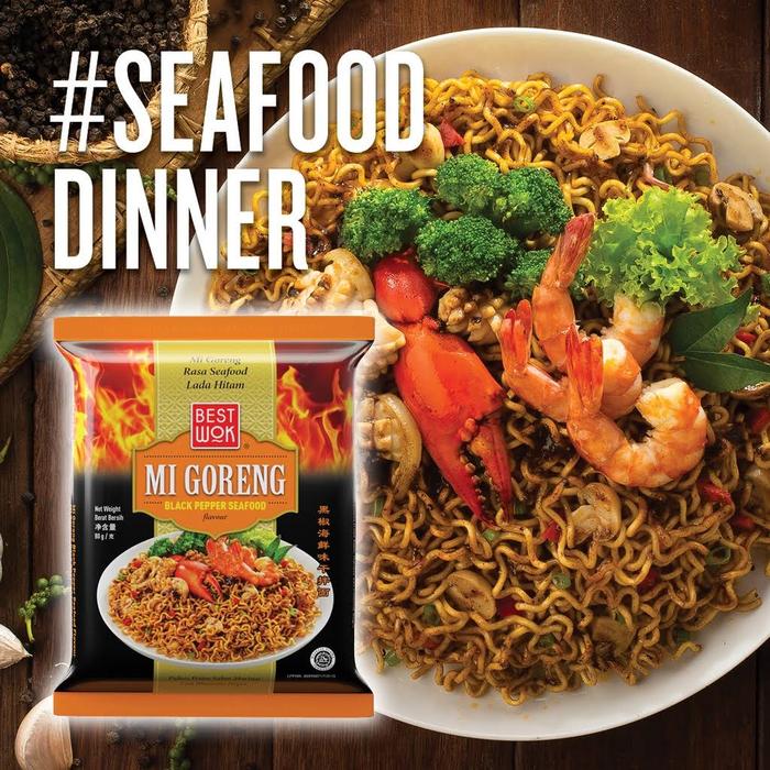 Gambar Best Wok Instant Noodles / BestWok Mie Goreng Instant / Mi Goreng. - BlackPepper dari CashMart undefined Tokopedia