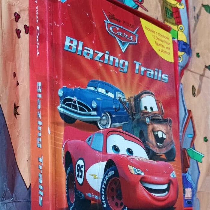 Gambar Disney Pixar Cars Blazing Trails My Busy Books. Isi lembaran lengkap. dari Heru Vintage undefined Tokopedia