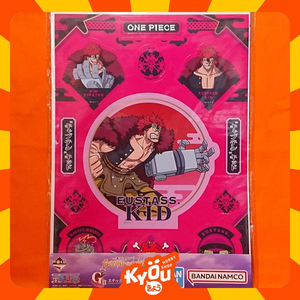 Gambar Ichiban Kuji A4 Sticker Sheet - One Piece Beyond the Level (F Prize) - Eustass Kid dari Kyou Hobby Shop - Toko Anime undefined Tokopedia
