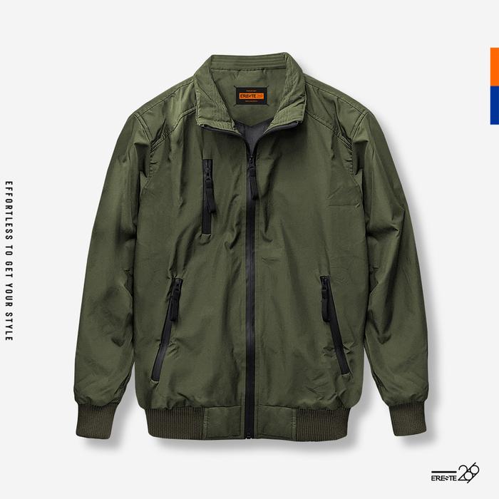 Gambar Erese Jaket Pria Parasut Waterproof Ghost - Hijau, M dari ereste store undefined Tokopedia