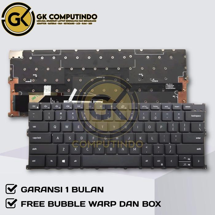 Gambar Keyboard Dell XPS 13 9300 9310 9315 P117G P117G001 P117G002 - Hitam dari GK Computindo undefined Tokopedia