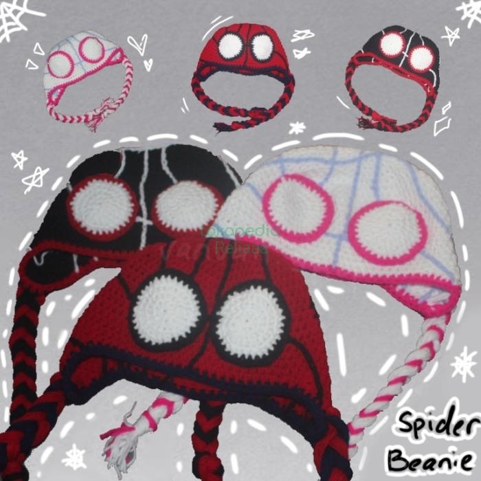 [PO]SPIDER MAN MAYDAY BEANIE CROCHET Spiderman hat Mayday (red)