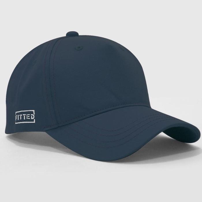 Gambar Fitted by Snapback Topi Baseball Dewasa Navy - Logo dari Snapback ind undefined Tokopedia