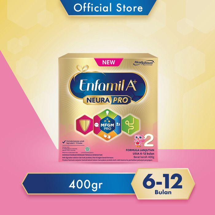 Gambar susu enfamil A+ tahap 2 400gr | susu bubuk | susu formula | bayi | kid dari BLC JKT undefined Tokopedia
