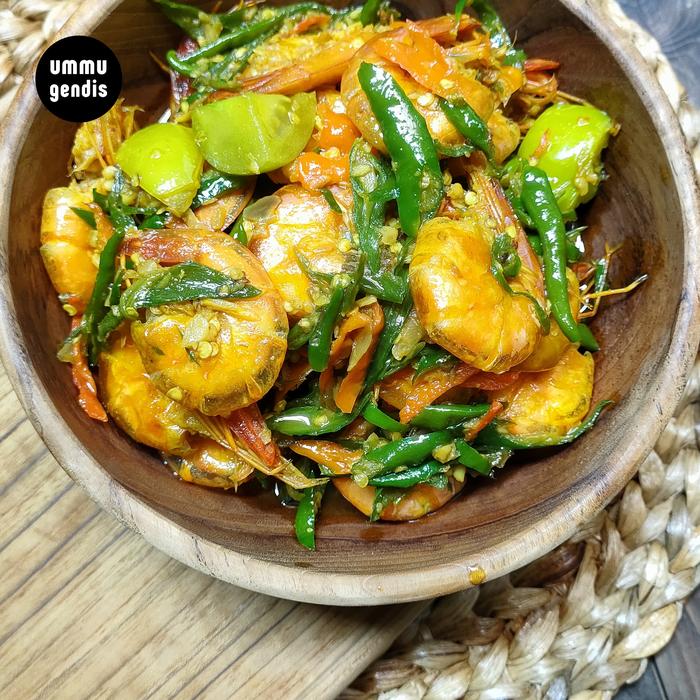 Gambar Udang Cabe Ijo dari Ummu Gendis Food undefined Tokopedia