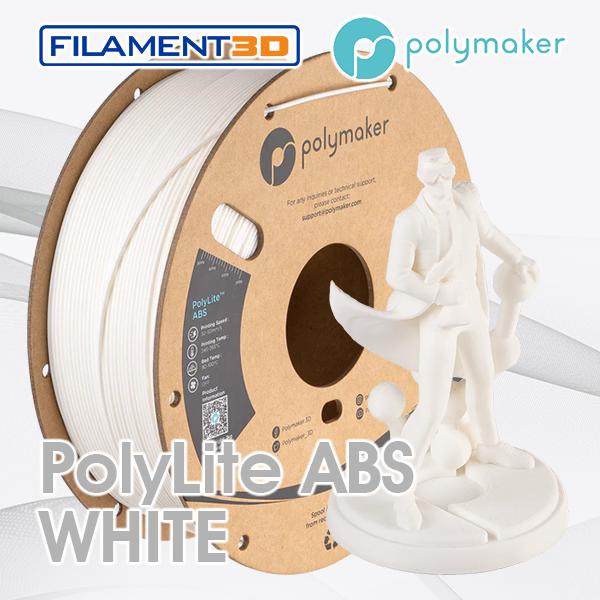 Gambar Filament Polymaker - PolyLite ABS - Putih dari FILAMENT3D undefined Tokopedia