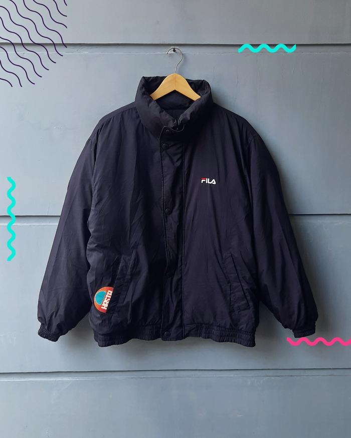 Gambar Jaket Bulu Angsa FILA BEANPOLE L-XL Bulang Down Hoodie Outdoor Gunung - FILA, L ovrsz dari Hastawala undefined Tokopedia