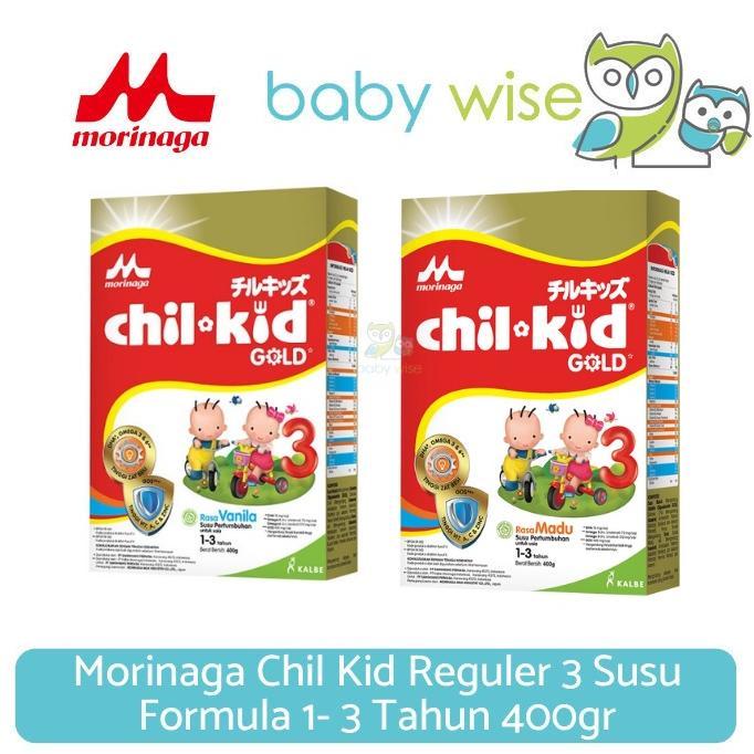Gambar Morinaga Chil Kid Reguler 3 Susu Formula 1- 3 Tahun 400gr - Susu Anak - Vanila dari RiShoppRi undefined Tokopedia