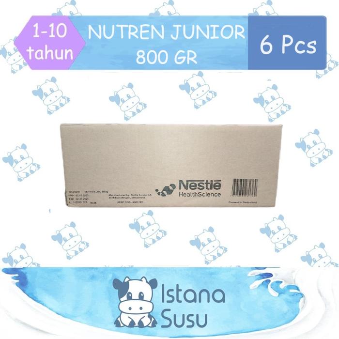 Gambar Nutren Junior 400g & 800g - Karton - 800 gr (6 Pcs) dari Istana Susu undefined Tokopedia