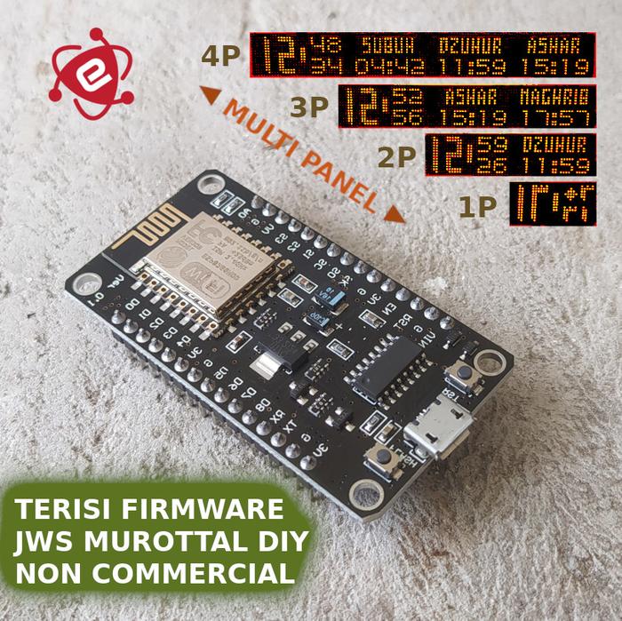 Gambar PCB JWS NodeMCU Board 2.0 ElektronMart LED P10 Arduino - JWS Mrtl DIY dari ElektronMart undefined Tokopedia