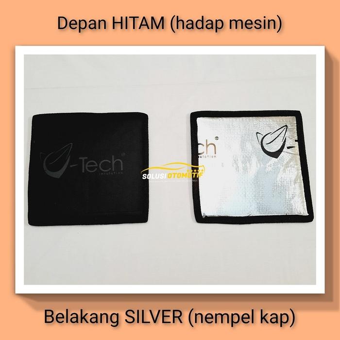 Gambar FORD ESCAPE Peredam Panas Kap Mesin Aksesoris Variasi Mobil VTech Ori - Hitam-Silver dari Solusi Peredam Mobil undefined Tokopedia