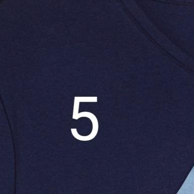 Gambar H&M V-neck Slim Fit Tshirt - Dark Blue/Dark Green - 5 Dark Blue, M dari DUPLOVE undefined Tokopedia