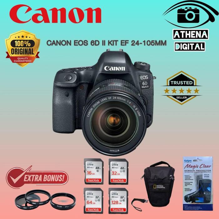 Jual CANON EOS 6D II KIT EF 24-105MM CANON 6D MARK II KIT EF 24