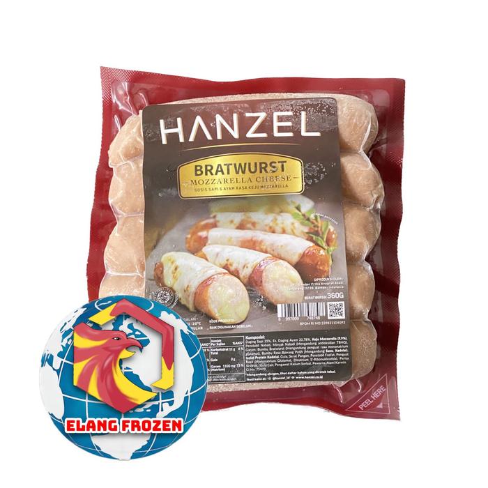 Gambar Hanzel Sosis Bratwurst Cheese 5pcs dari Elang Frozen undefined Tokopedia