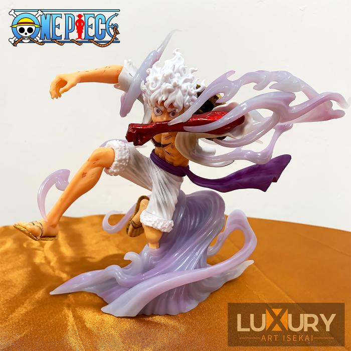 Promo Action Figure Monkey D Luffy Gear 5 Transformation One Piece Wano ...