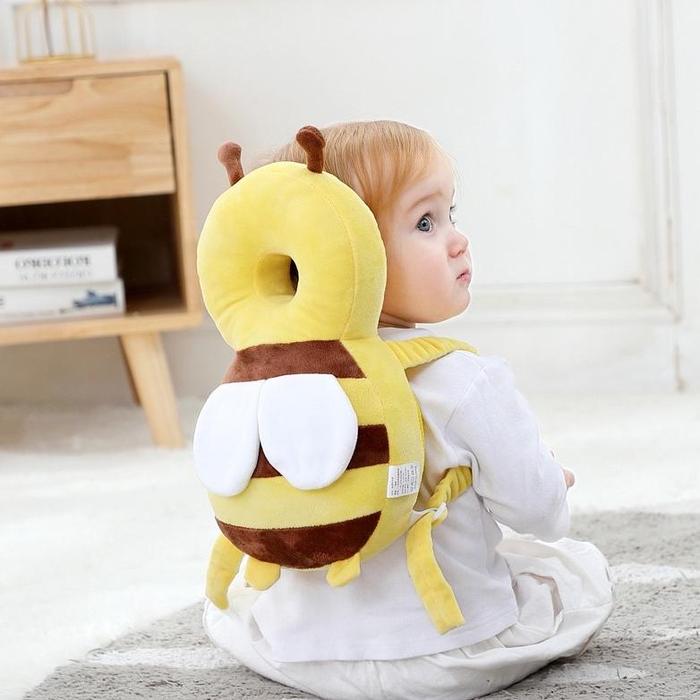 Gambar Termurah Bantal Pelindung Kepala Bayi Belajar Jalan Balita - lebah kuning dari BABYNES STORE undefined Tokopedia