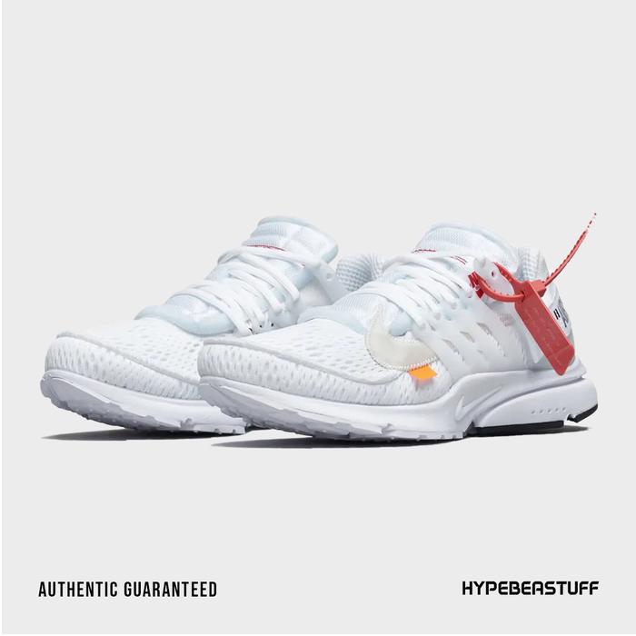 Nike Air Presto OFF White White US EU di Hypebeastuff Id  Tokopedia