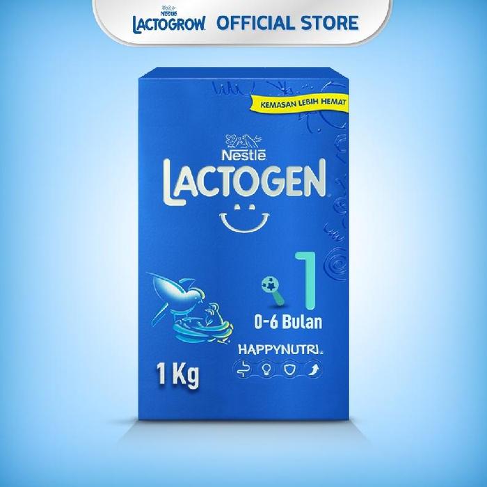 Gambar TERBARU Nestle Lactogen 1 Susu Formula 0-6 Bulan Box 1 kg dari TOKO OLVANDA undefined Tokopedia