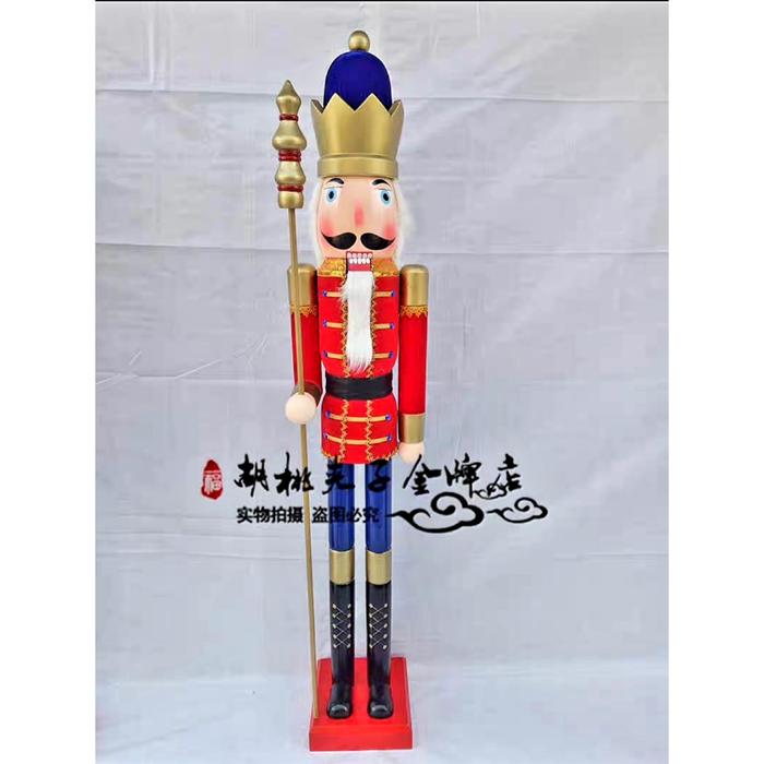 Gambar Patung Nutcracker Jumbo 180 cm Dekorasi Natal Kado Pajangan Christmas - 180cm TGK EMAS dari MadisonShop undefined Tokopedia