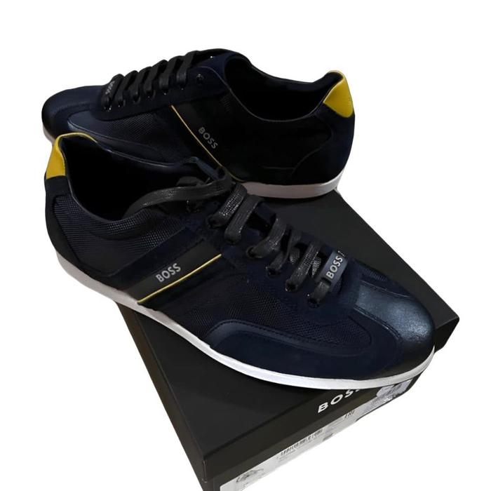 Sepatu Hugo Boss Sneakers Navy Original 42 di Stylish Authentic Bag  Tokopedia