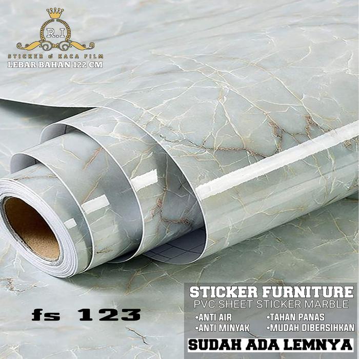 Gambar Wallpaper sticker pvc sheet motif marble marmer motif kayu - fs123 dari WALLSTICKER R.I undefined Tokopedia