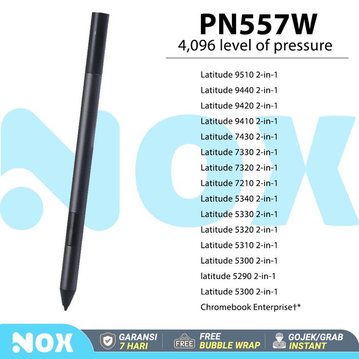 Gambar Dell Active Stylus Pen Dell Latitude Inspiron XPS precision PN557W - PN557W dari NOX Indonesia. undefined Tokopedia