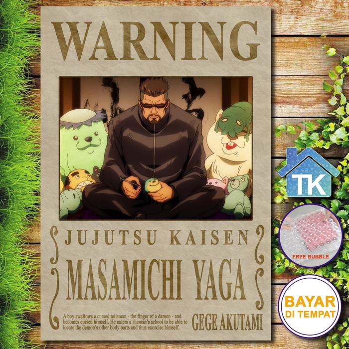 Gambar Hiasan Dinding Poster Kayu jujutsu kaisen gojo satoru dan suguru geto - 16 dari Hiasan Dinding Toko Kita undefined Tokopedia