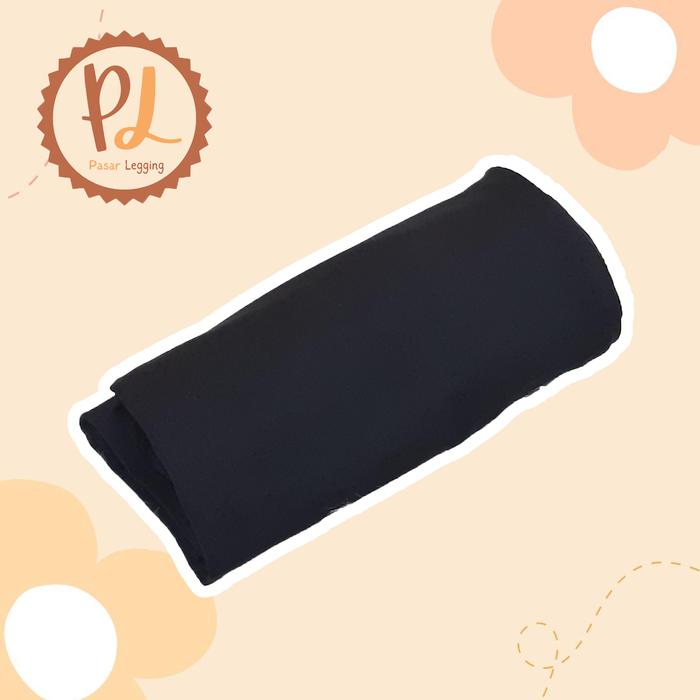 Gambar Legging Pendek Spandek / Legging Pendek 3/4 Spandek Jersey Dewasa - Hitam, Standar 35-55kg dari Pasar Legging undefined Tokopedia