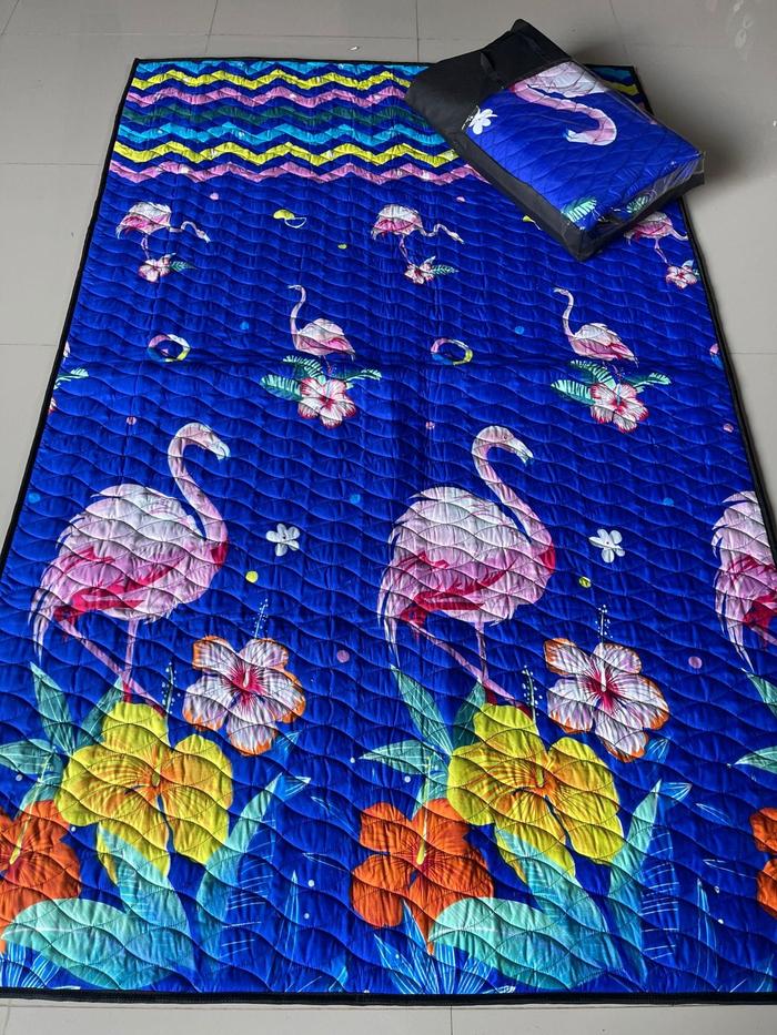 Gambar Karpet Lantai Murah Ukuran 230x140 Motif Batik Warna Coklat Terbaru - Angsa dari Store_Bilal's undefined Tokopedia