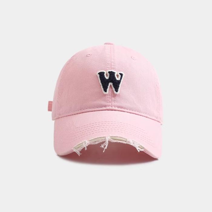 Gambar Topi Baseball Cap Korea Style Distro Logo Huruf W Import Pria Wanita - Pink dari AURAVIBE CAP undefined Tokopedia