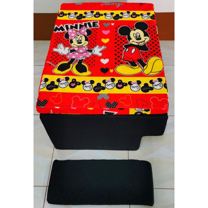 Gambar Matras Kasur Mobil Bayi / Setengah Jok - Tanpa Ganjelan Bawah - Mickey Family, M. 1/2 Jok 65cm dari Mitra Inoac Foam undefined Tokopedia